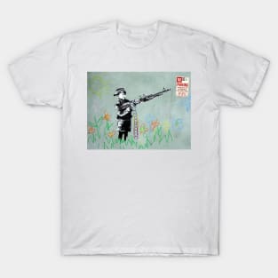 Banksy Crayon Boy Art T-Shirt